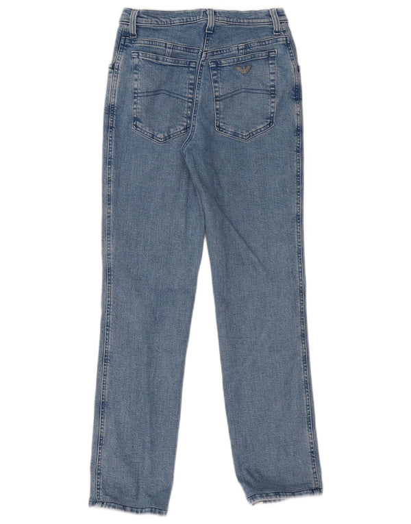 Armani Γυναικείο Straight Jeans W27 L27 Blue