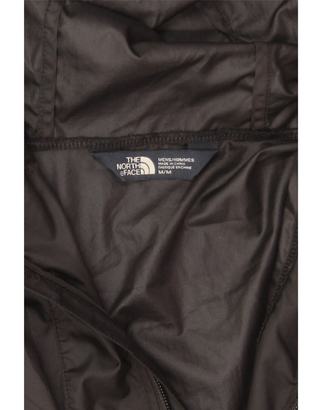 Ανδρικό μπουφάν βροχής με κουκούλα North Face UK 38 Medium Black Polyester