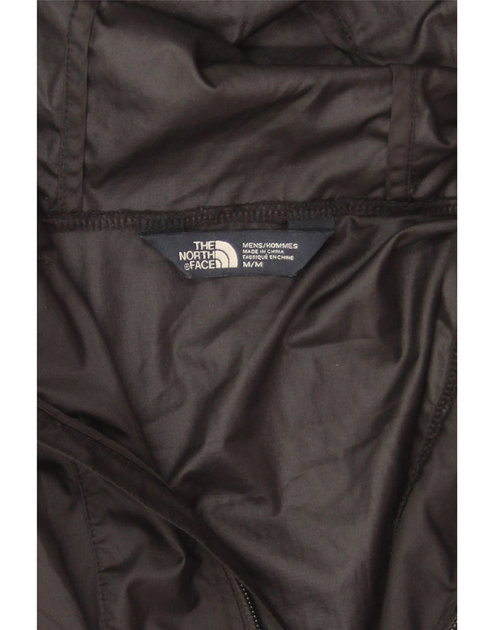Ανδρικό μπουφάν βροχής με κουκούλα North Face UK 38 Medium Black Polyester