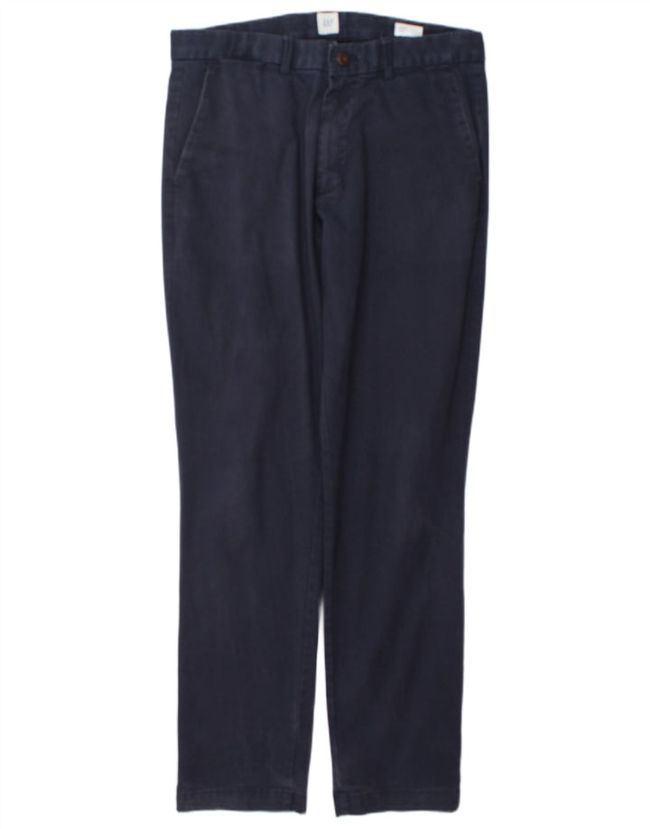 Ανδρικό παντελόνι Gap Slim Chino W32 L32 Navy Blue