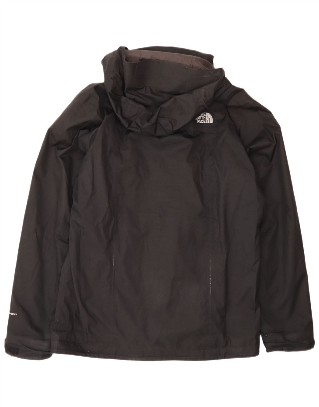 Ανδρικό μπουφάν με κουκούλα North Face Windbreaker UK 38 Medium Black Polyester