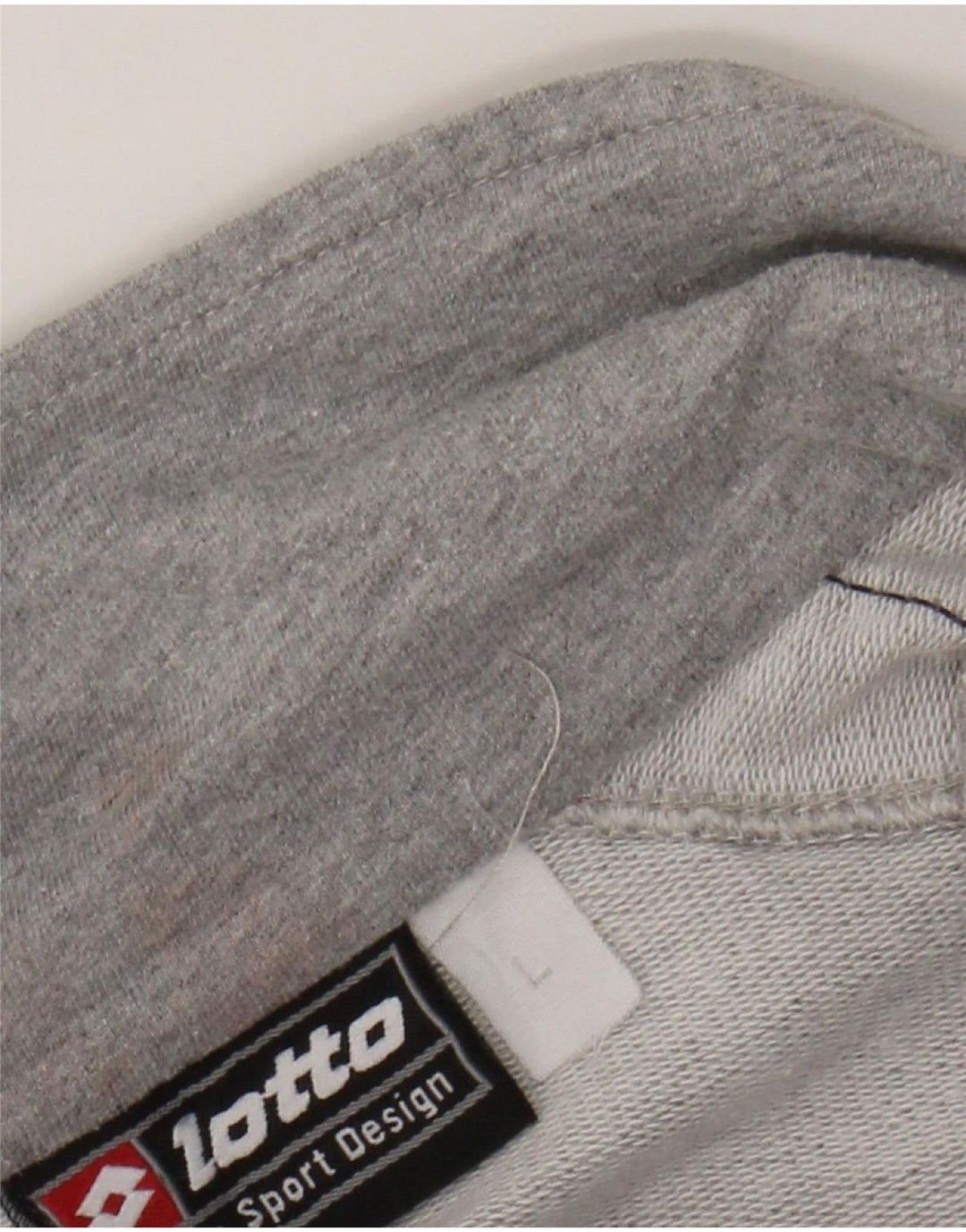 Ανδρική φόρμα LOTTO Top Jacket μεγάλο γκρι βαμβακερό