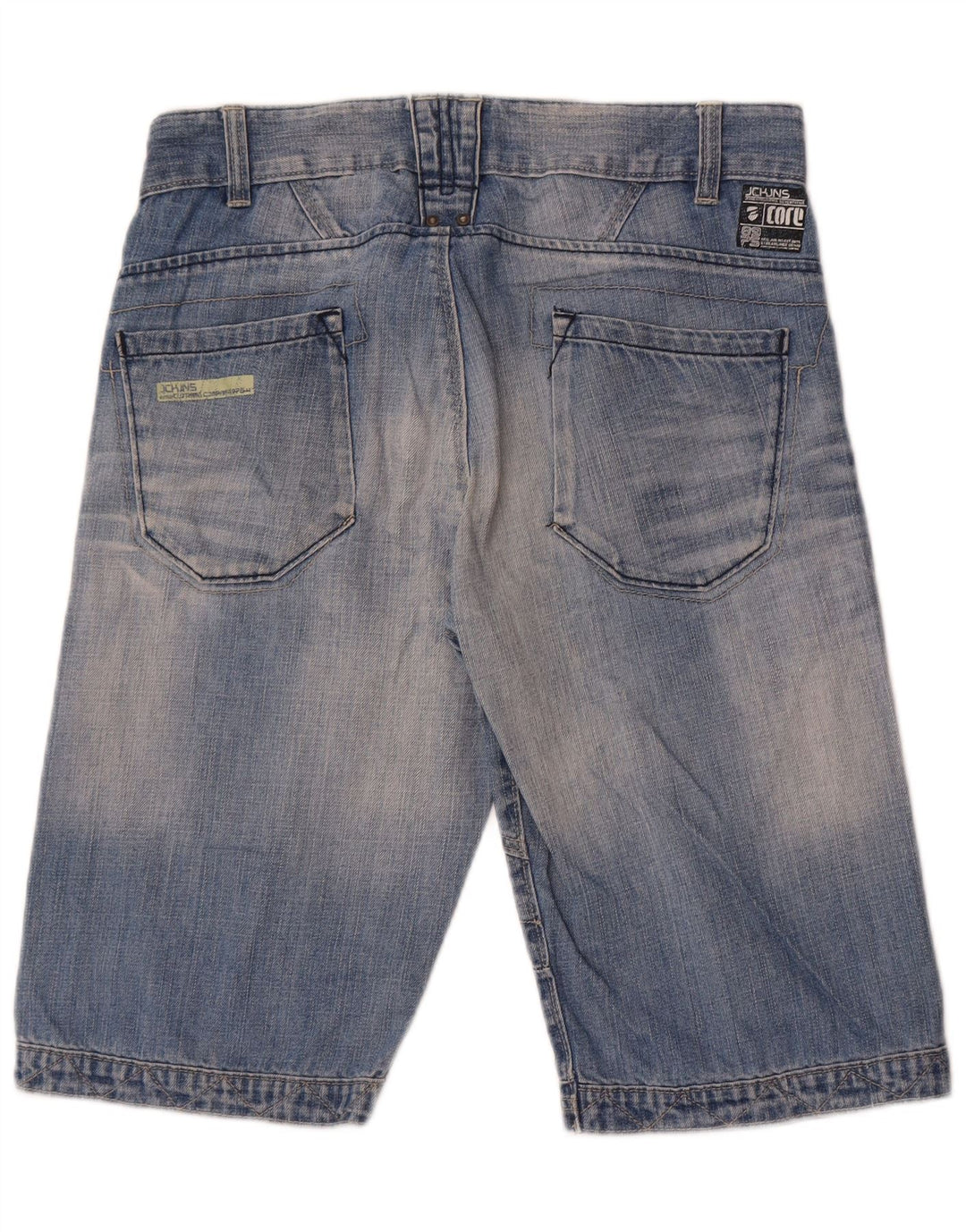 Jack & Jones Ανδρικό τζιν σορτς μεσαίο W32 μπλε βαμβακερό