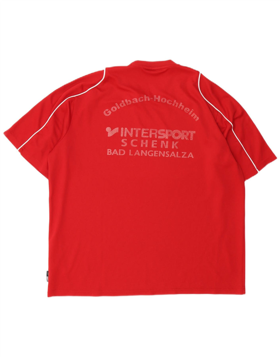 Ανδρικό γραφικό T-Shirt Adidas Climalite Top XL Red Polyester