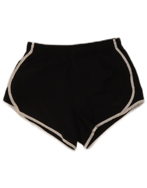 Γυναικείο αθλητικό σορτς Nike Dri Fit UK 12 μεσαίο μαύρο πολυεστέρα