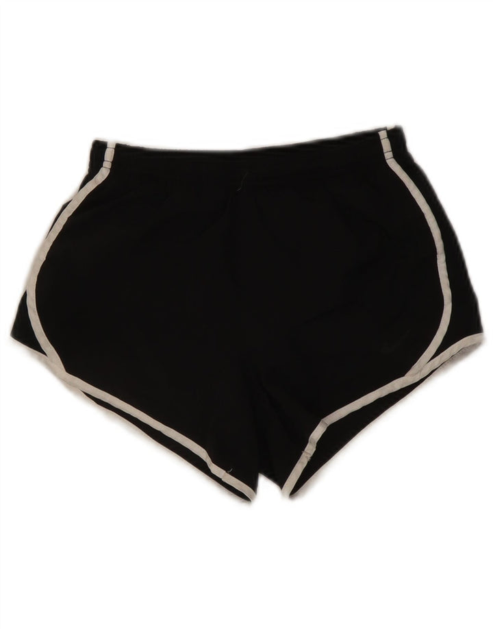 Γυναικείο αθλητικό σορτς Nike Dri Fit UK 12 μεσαίο μαύρο πολυεστέρα