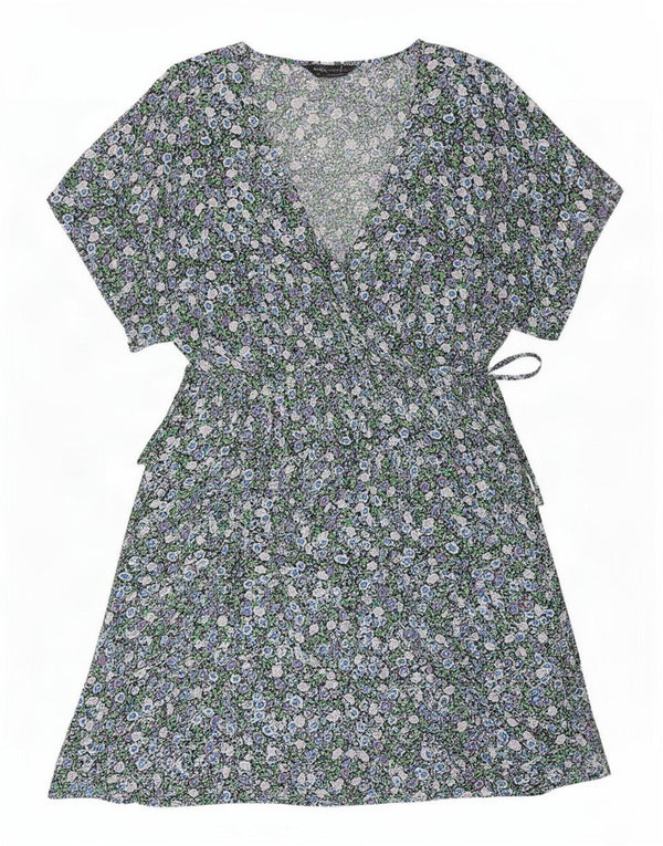 Marks & Spencer Γυναικείο Φόρεμα A-Line UK 16 Μεγάλο πολύχρωμο Floral