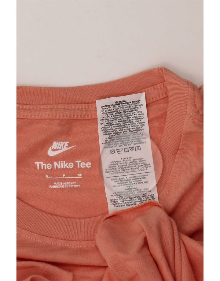 Ανδρικό μπλουζάκι Nike, μικρό ροζ βαμβακερό