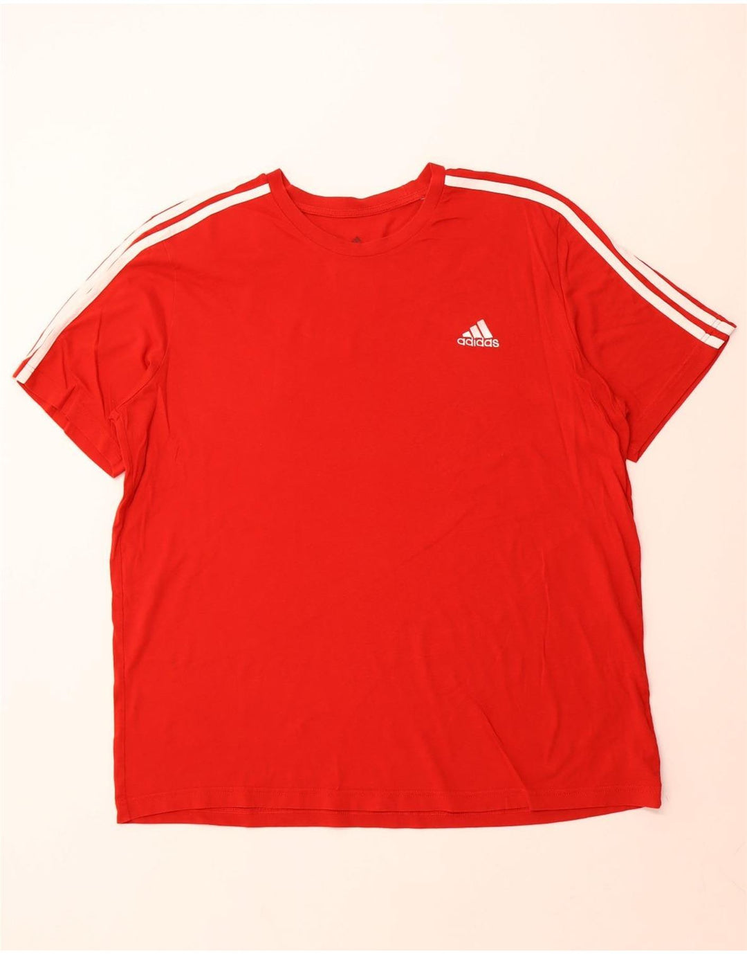 Ανδρικό T-Shirt ADIDAS Top 2XL Κόκκινο
