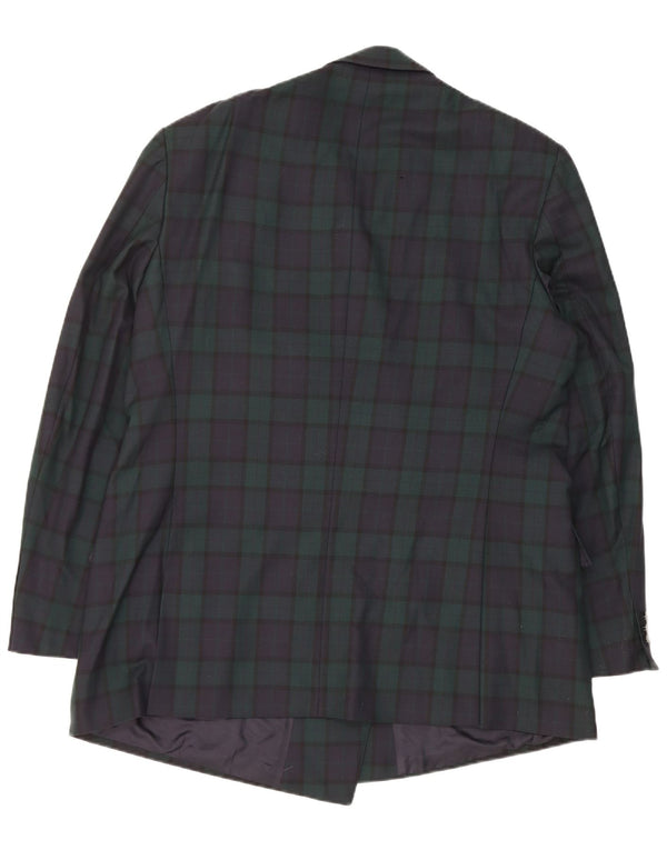 Vittorio Veneto Γυναικείο σακάκι UK 18 XL Navy Blue Check