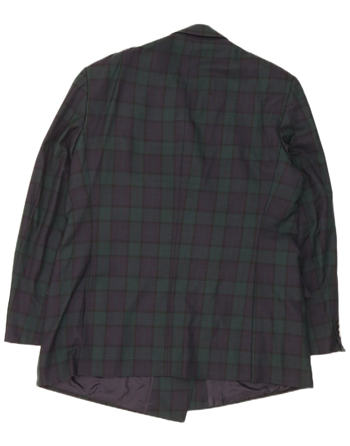 Vittorio Veneto Γυναικείο σακάκι UK 18 XL Navy Blue Check