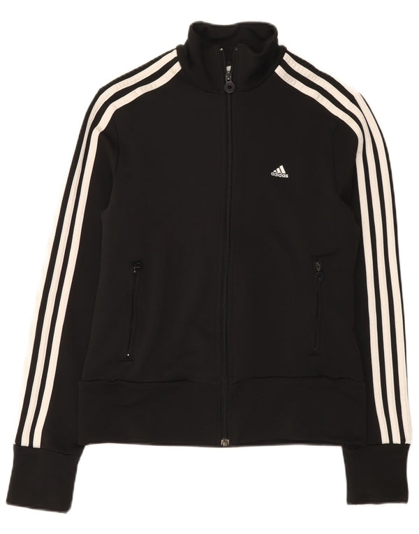 Γυναικεία αθλητική φόρμα Adidas Top Jacket UK 14 Medium Black Polyester