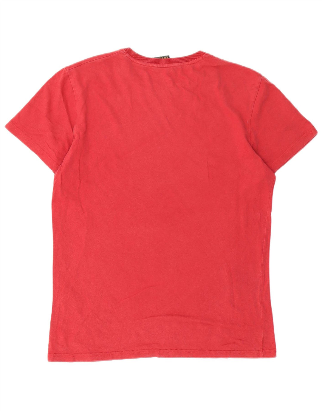 Ανδρικό γραφικό μπλουζάκι SUPERDRY Top μεγάλο κόκκινο βαμβακερό