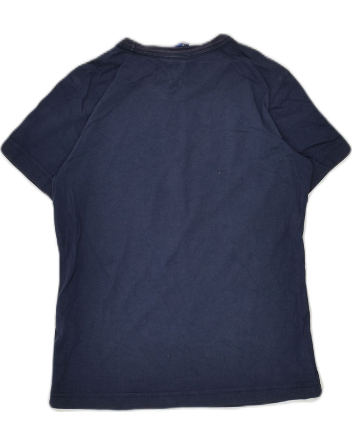 CHAMPION Boys Graphic T-Shirt Top 7-8 Years Small  Navy Blue Cotton | Vintage Champion | Thrift | Second-Hand Champion | Used Clothing | Messina Hembry 
