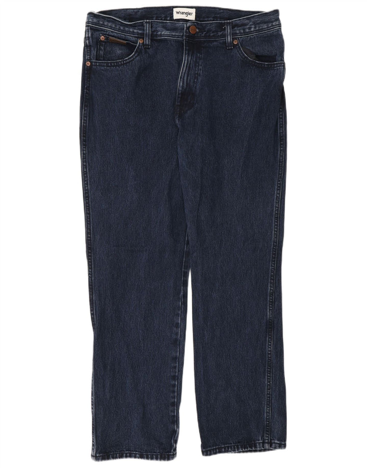 Wrangler Ανδρικό Texas Straight Jeans W34 L30 Navy Blue