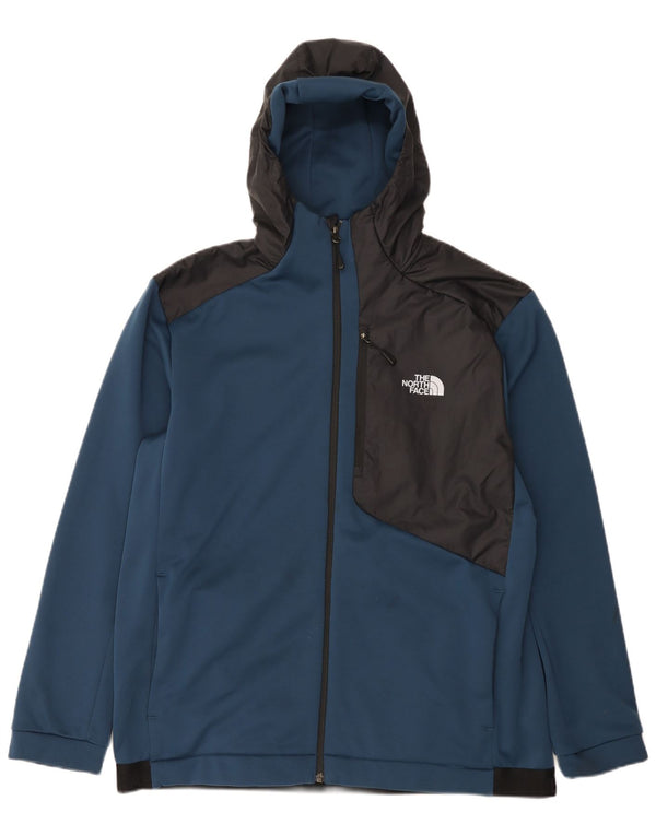 Ανδρικό πουλόβερ με κουκούλα North Face XL Navy Blue Colorblock Πολυεστέρας