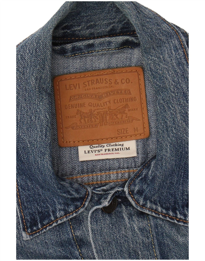Ανδρικό τζιν μπουφάν LEVI'S UK 38 Medium Blue