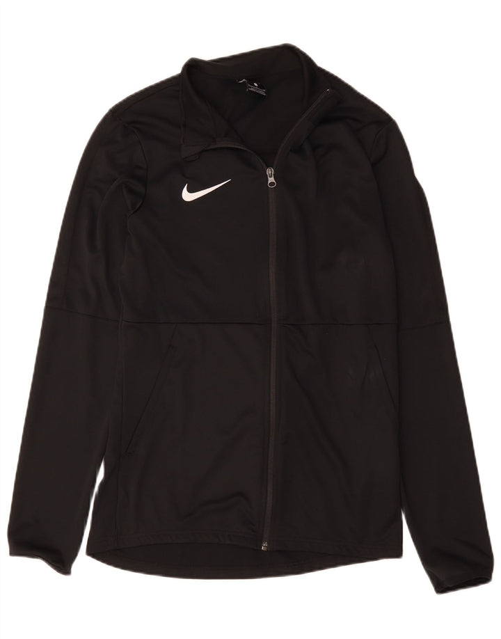 Μπουφάν Nike Mens Dri Fit αθλητική φόρμα, μικρό μαύρο πολυεστέρα