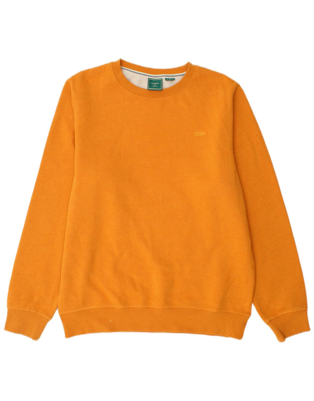 Ανδρικό φούτερ SUPERDRY Jumper 2XL Κίτρινο Βαμβακερό