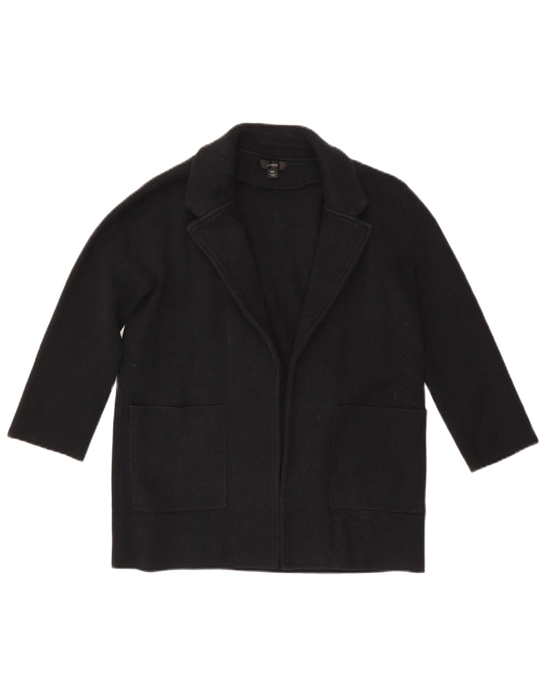 J. Crew Γυναικείο μπουφάν μπλέιζερ με ανοιχτό μανίκι 3/4 UK 6 XS Navy Blue