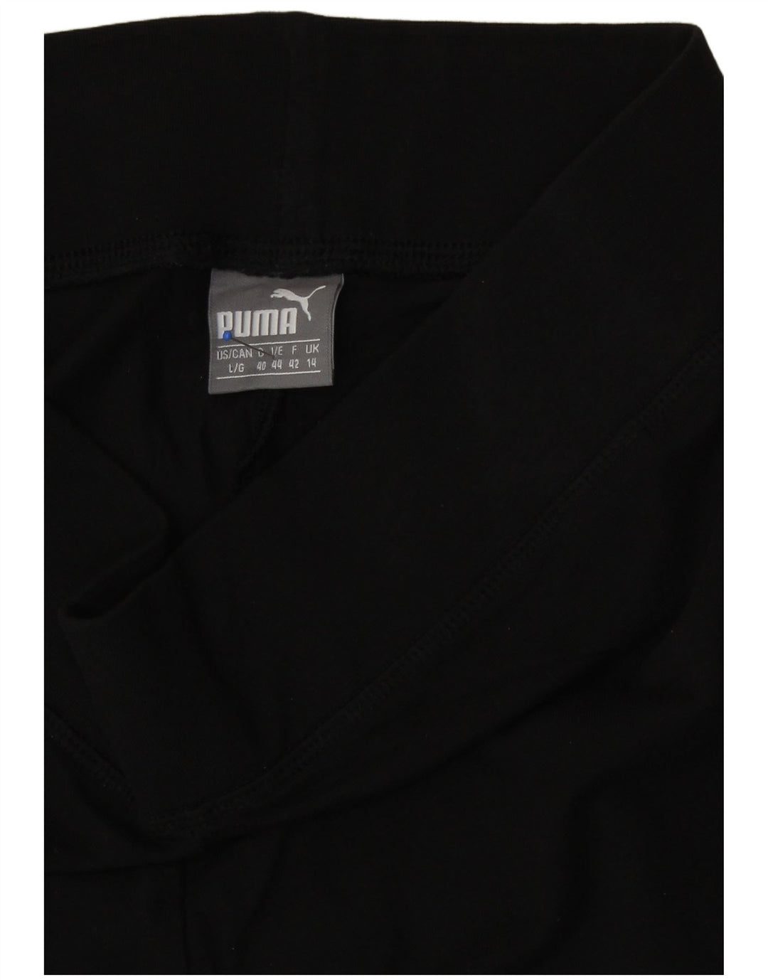 Puma Γυναικείο Γραφικό Κολάν UK 14 μεγάλο μαύρο βαμβακερό