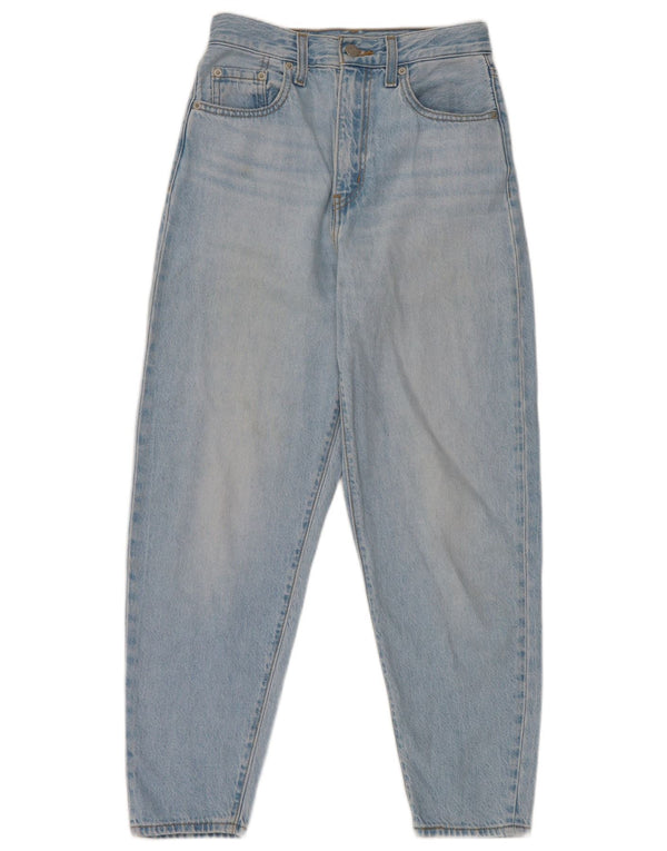 Γυναικείο ψηλόμεσο τζιν Levi's Loose Fit κωνικό W24 L27 Μπλε βαμβακερό