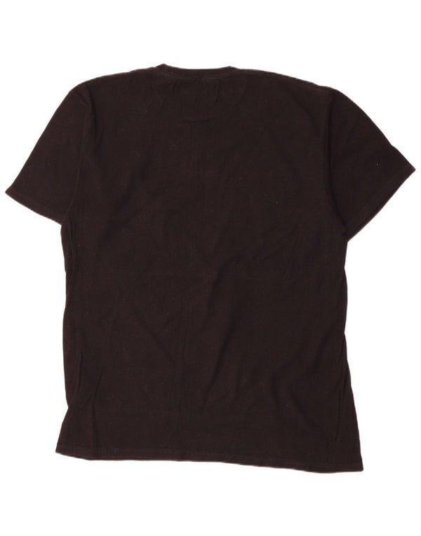 Ανδρικό Vans Classic Fit Graphic T-Shirt Top μεγάλο μαύρο βαμβακερό