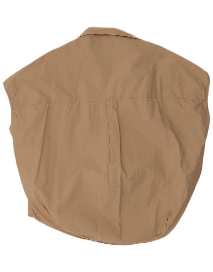 Γυναικεία Αμάνικη Oversized Μπλούζα French Connection Top UK 14 Medium Beige