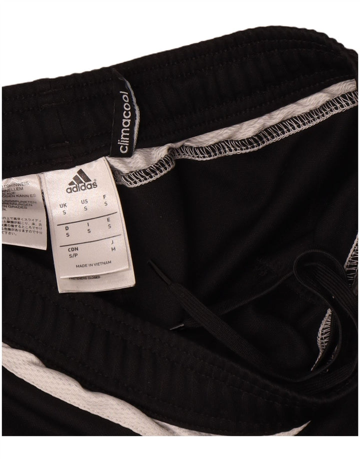 Ανδρικό παντελόνι αθλητικής φόρμας Adidas Climacool Μικρό μαύρο πολύχρωμο πολυεστέρα