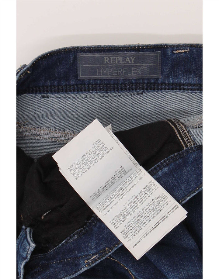 Replay Ανδρικό Slim Jeans W28 L30 Blue Cotton