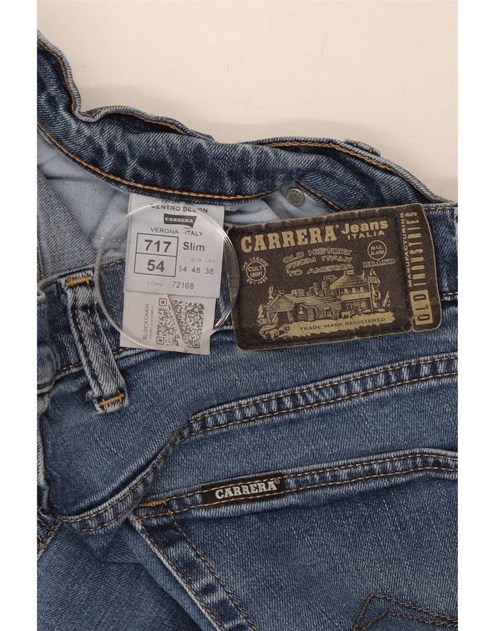 CARRERA Mens 717 Slim Jeans W38 L30 Blue Cotton