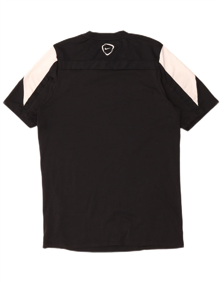 Ανδρικό T-shirt Nike Dri Fit Top Large Black Colorblock Πολυεστέρας