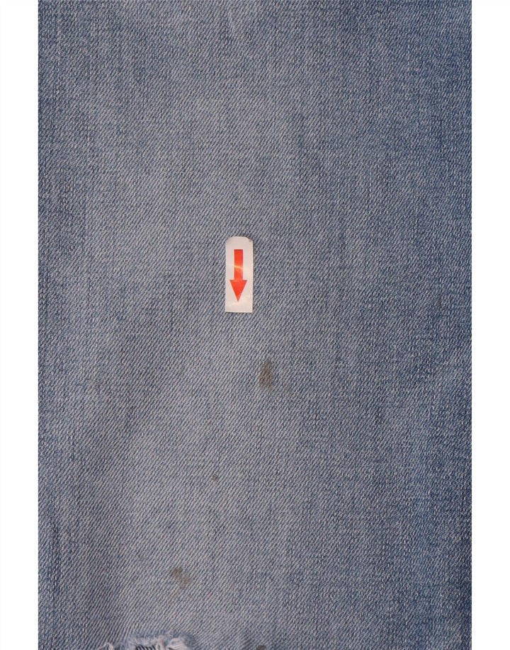 Ανδρικό τζιν Hugo Boss Distressed Slim W32 L32 Μπλε βαμβακερό