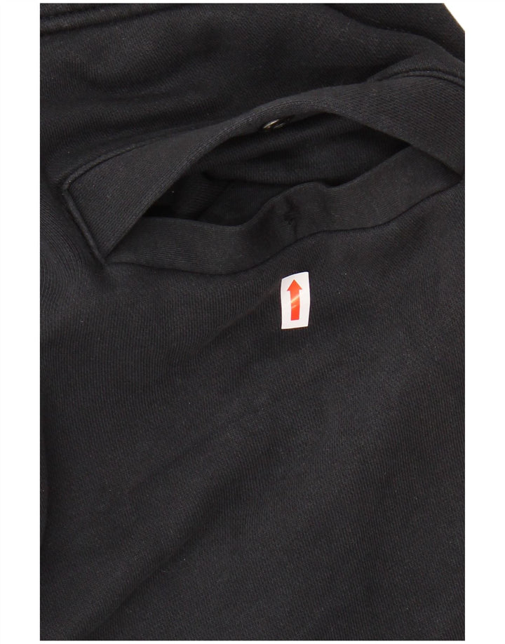 Ανδρική φόρμα NIKE Παντελόνι Joggers Μικρό μαύρο βαμβακερό