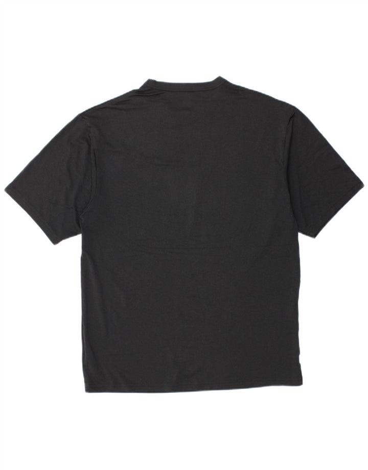 Ανδρικό T-Shirt Nike Dri Fit Top από μεσαίο μαύρο πολυεστέρα