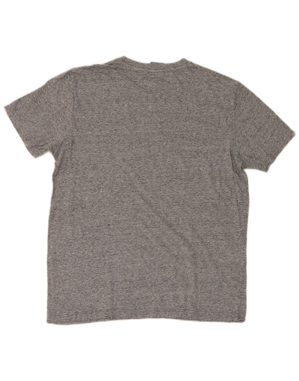 Ανδρικό T-Shirt Champion Graphic Top Large Grey Flecked