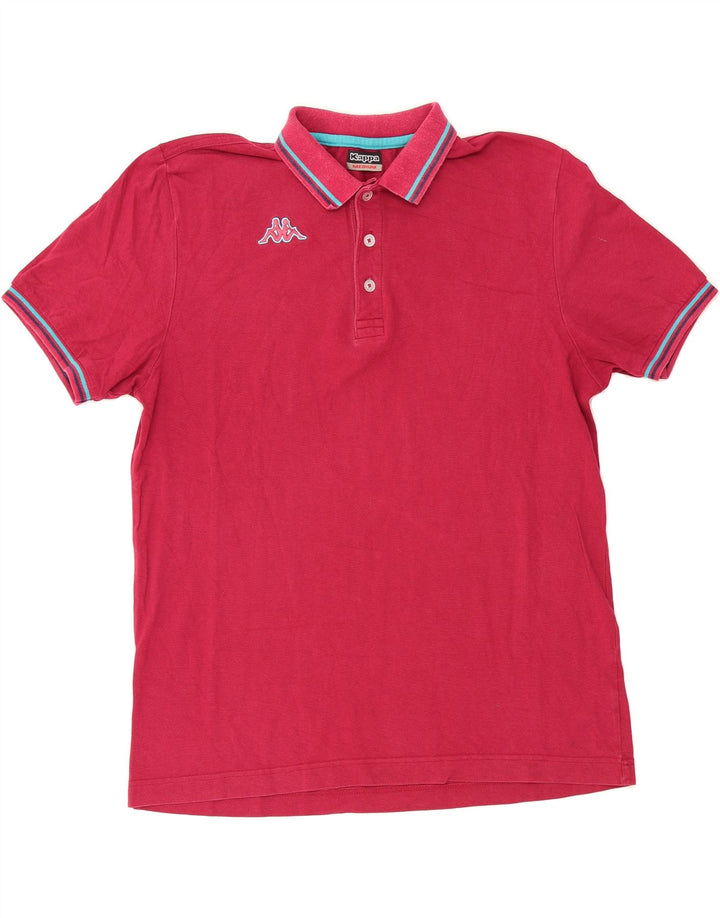 KAPPA Mens Polo Shirt Medium Pink Vintage Kappa and Second-Hand Kappa from Messina Hembry 