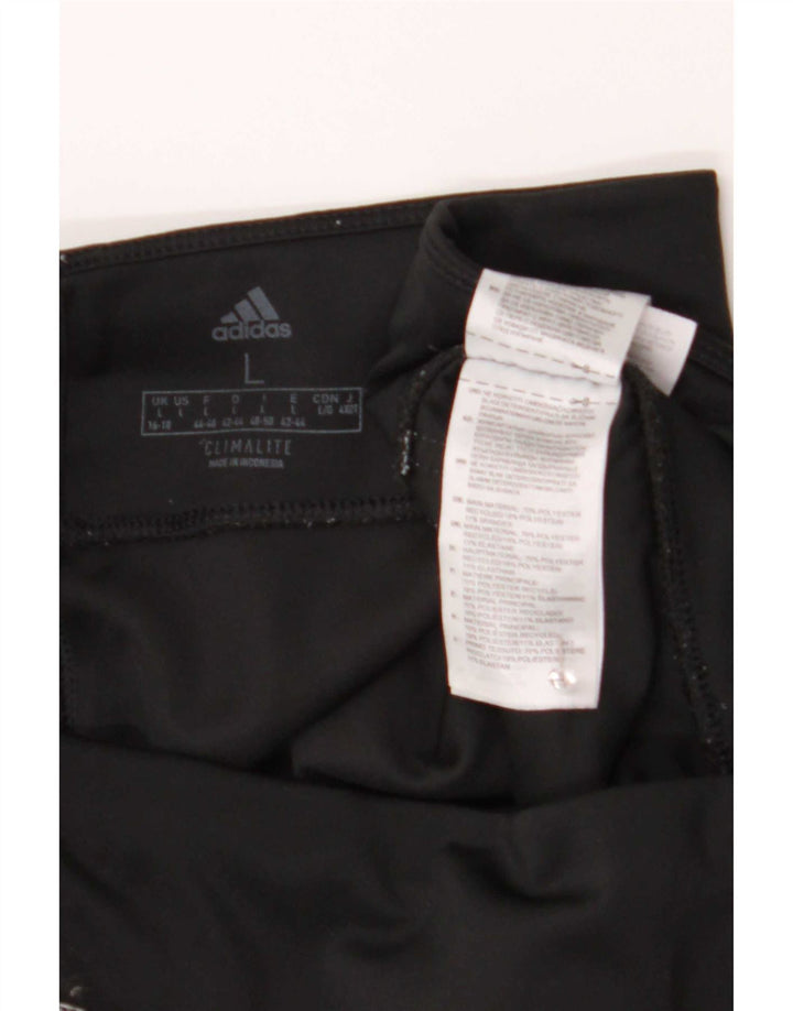 Adidas Γυναικείο Κολάν UK 16/18 Μεγάλο Μαύρο Πολυεστέρα