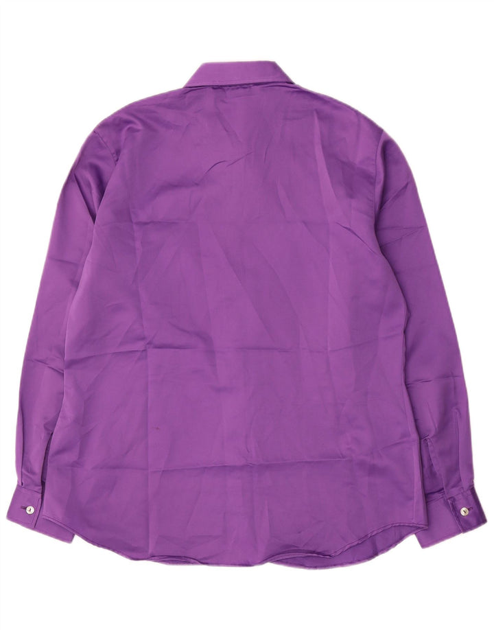Και Γυναικείο Πουκάμισο Μπλούζα IT 48 XL Purple Polyester