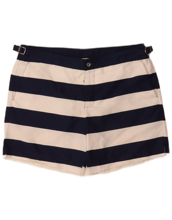 Dolce & Gabbana Γυναικείο σορτς Chino Μεγάλο W34 Navy Blue ριγέ κασμίρ