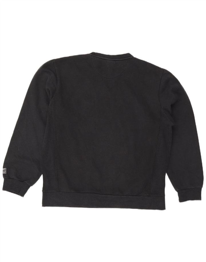 Ανδρικό γραφικό φούτερ Puma Jumper μεγάλο μαύρο βαμβακερό