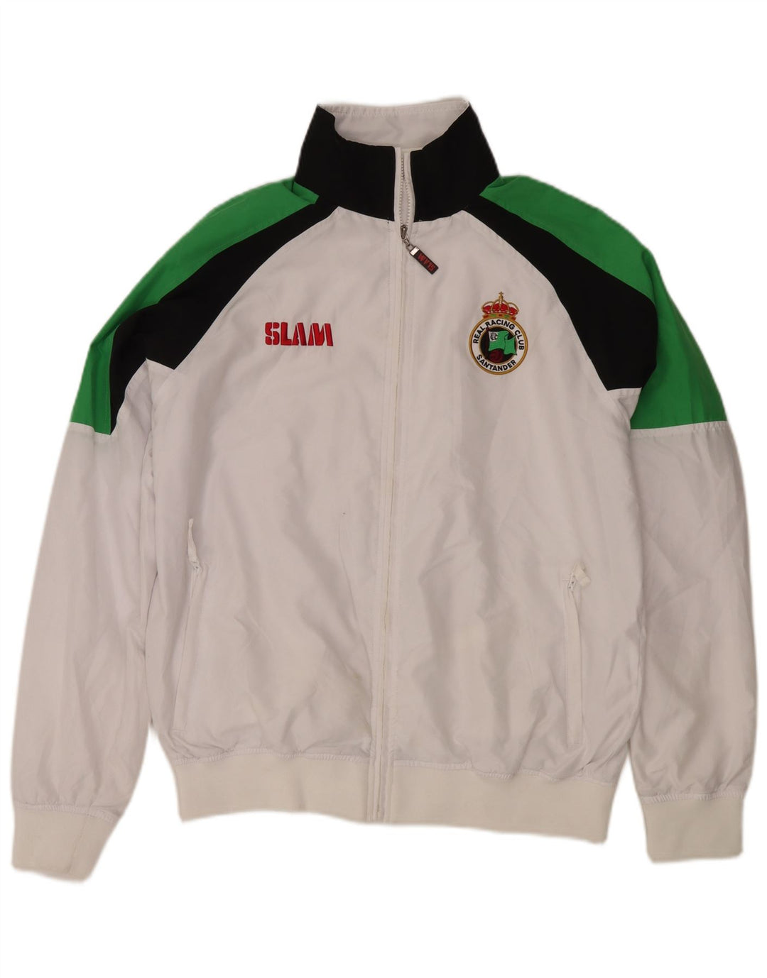 Ανδρική φόρμα Slam Graphic Top Jacket Large White Colourblock Polyester