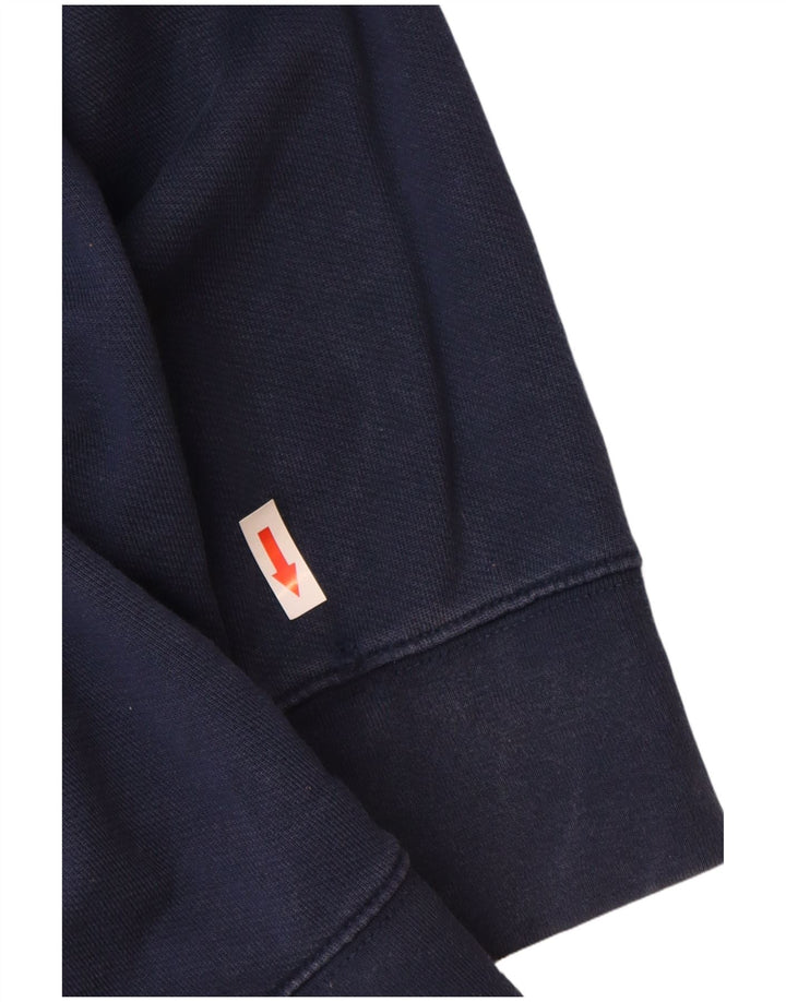 Ανδρικό γραφικό κουκούλα Levi's Small Navy Blue Cotton