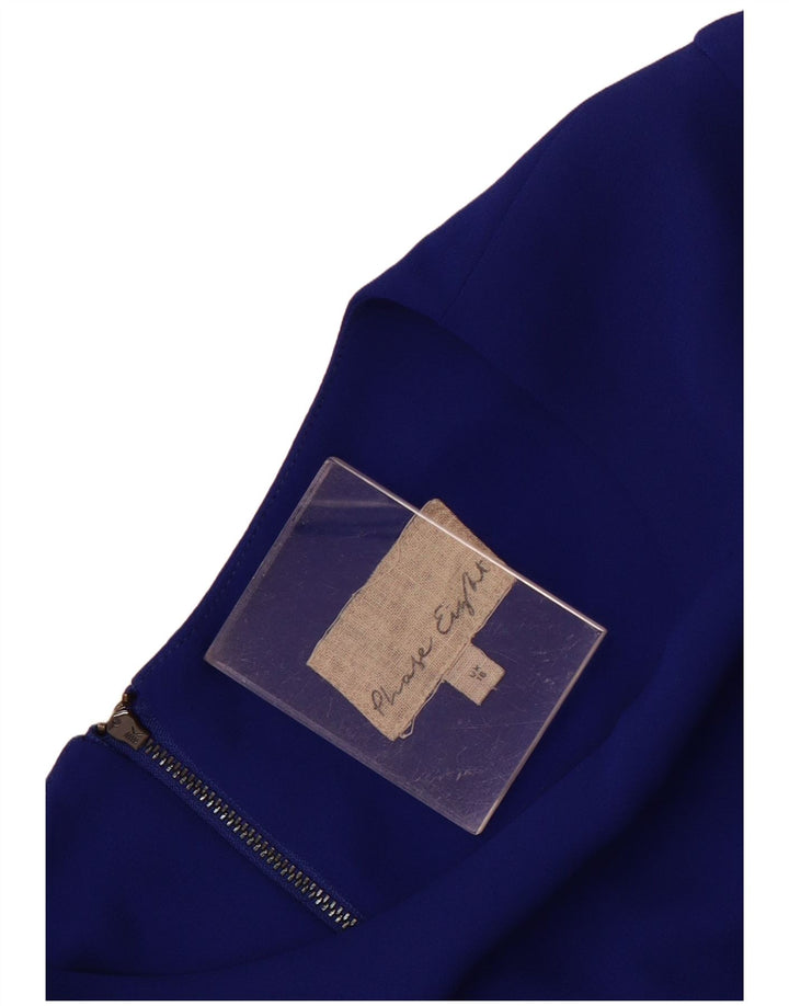 Phase Eight Γυναικείο φόρεμα 3/4 Sleeve Shift UK 18 XL Μπλε