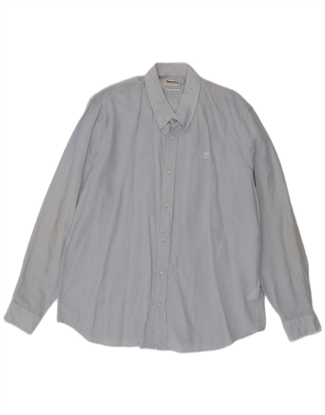Ανδρικό πουκάμισο Timberland Slim Fit XL Μπλε λινό