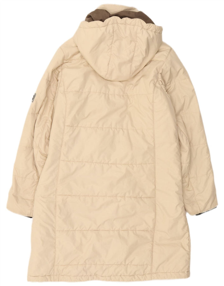 Jack Wolfskin γυναικείο παλτό με κουκούλα UK 12 / 14 Medium Off White