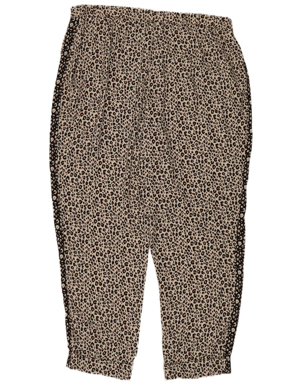 Marks & Spencer Γυναικείο Ψηλόμεσο Παντελόνι UK 18 XL W36 L27 Λευκό