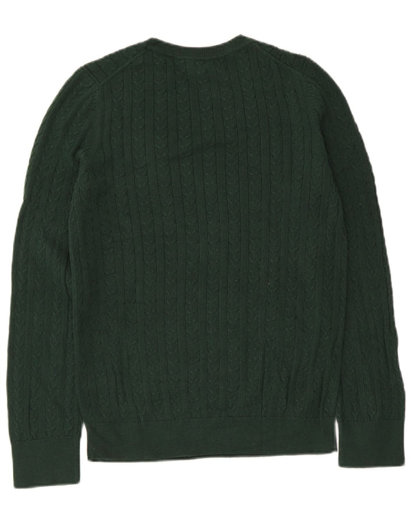 Γυναικείο πουλόβερ Tommy Hilfiger Crew Neck Jumper UK 14 Medium Green