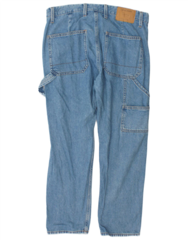 Jack & Jones Γυναικείο τζιν Cargo Straight W34 L30 Μπλε βαμβακερό
