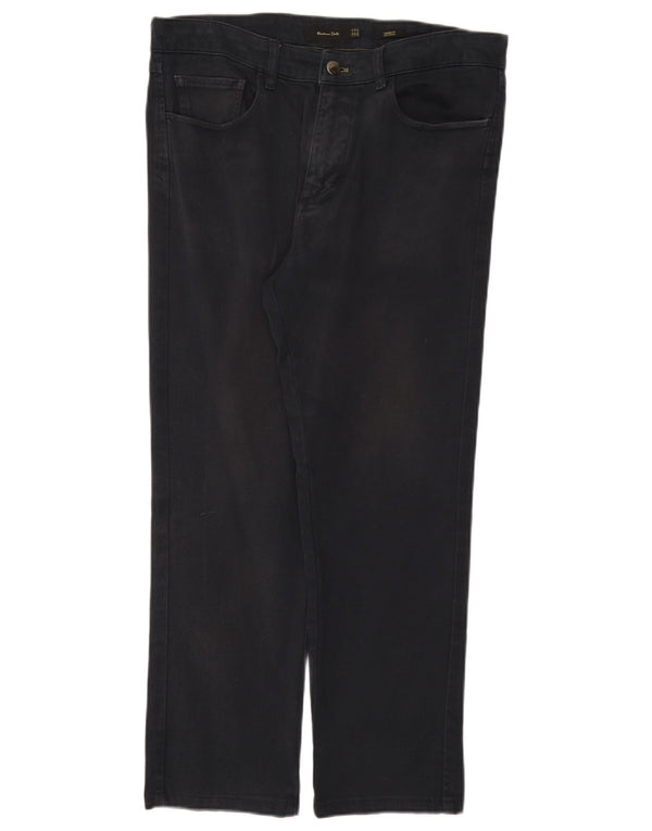 Ανδρικό τζιν Massimo Dutti κωνικό EU 40 Medium W31 L26 Navy Blue